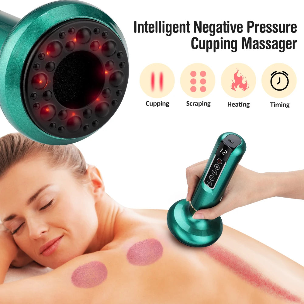 Smart Heated Cupping Massager
